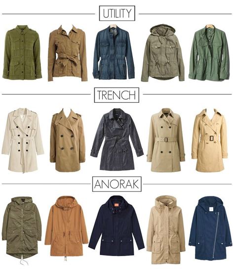 trenchcoat types